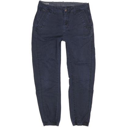 G-Star Boyfriend Men Blue Tapered Regular Chino Stretch Trousers W28 L28