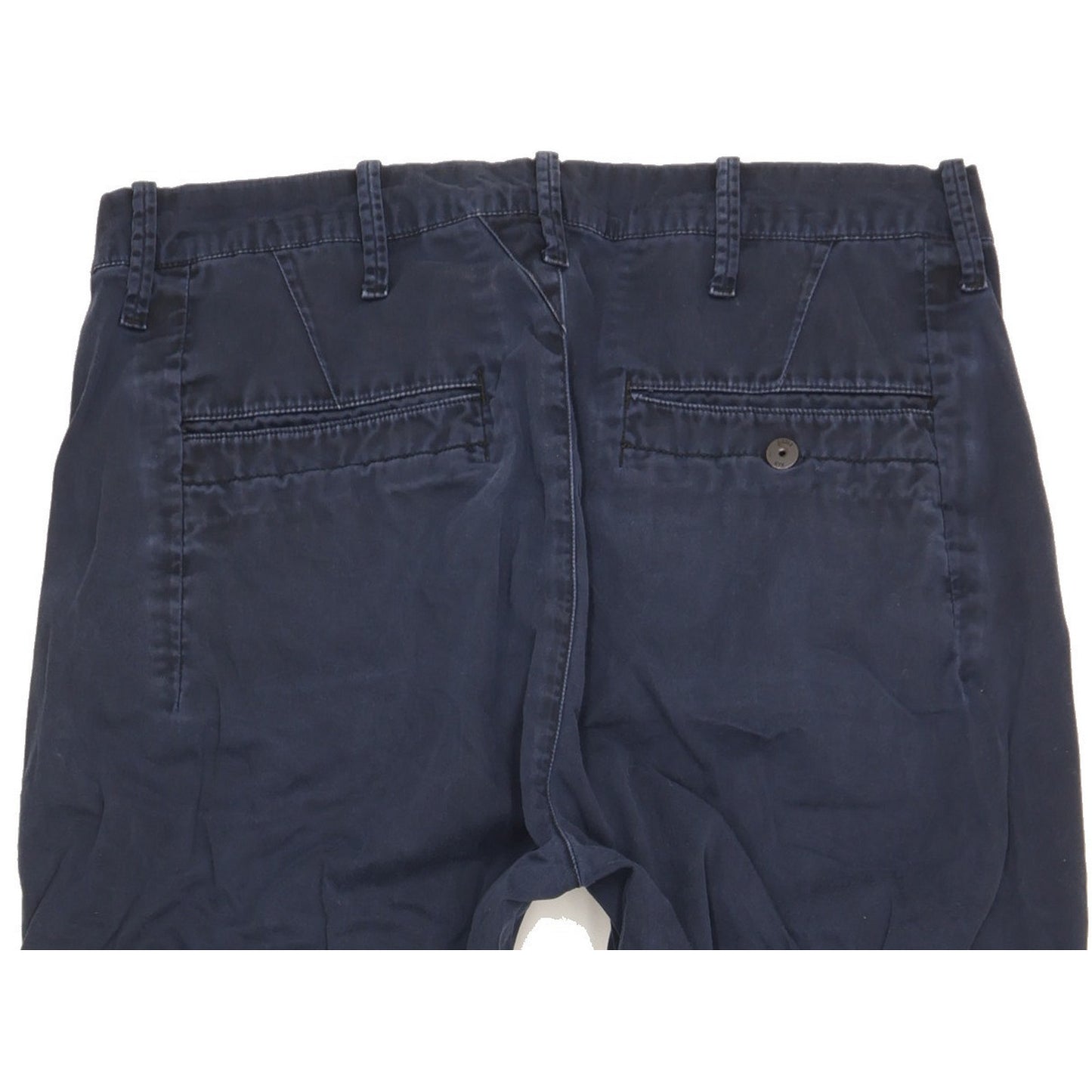 G-Star Boyfriend Men Blue Tapered Regular Chino Stretch Trousers W28 L28