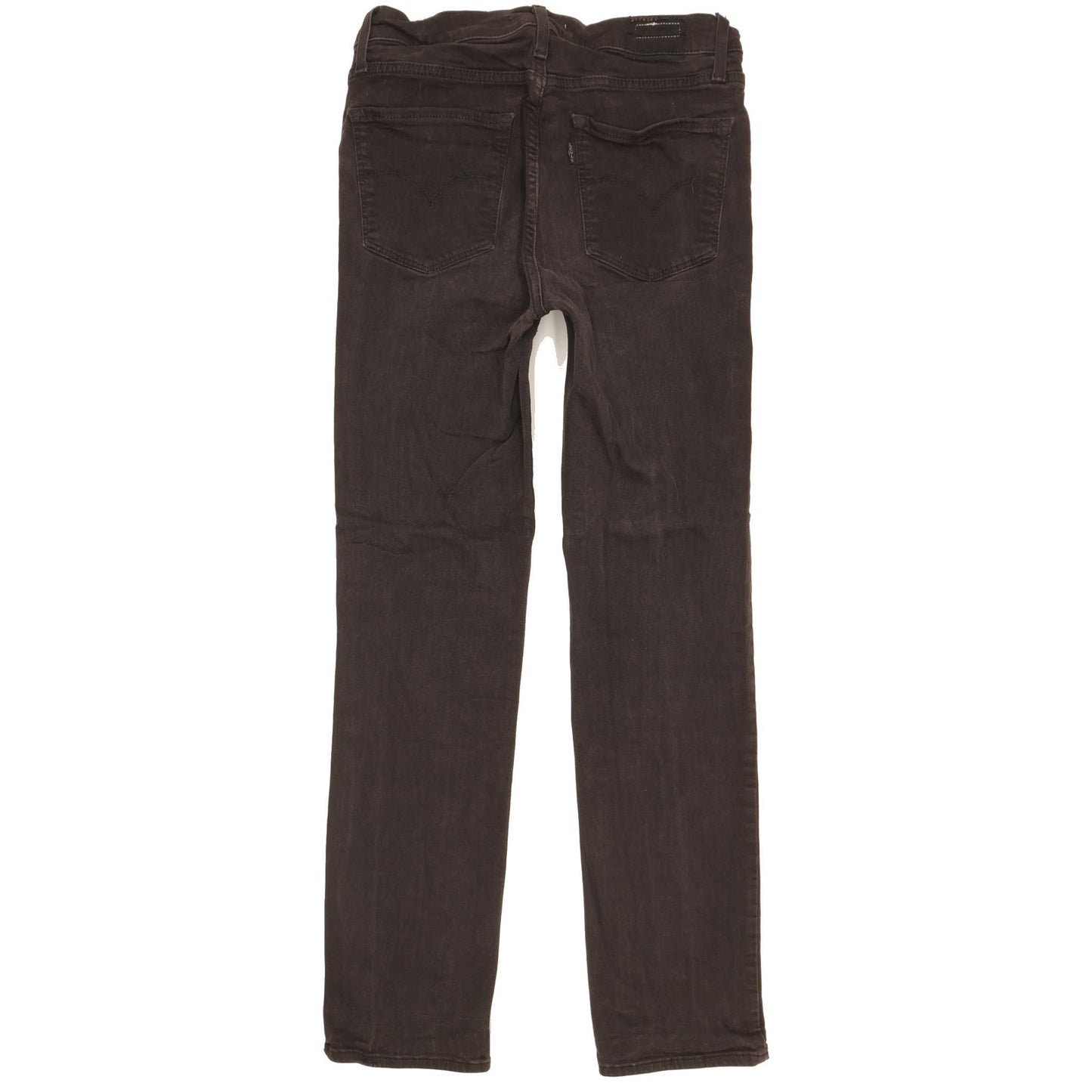 Levi's 724 Women Black Straight Slim Stretch Jeans W29 L28