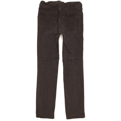 Levi's 724 Women Black Straight Slim Stretch Jeans W29 L28