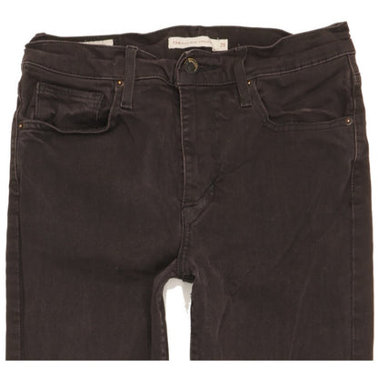 Levi's 724 Women Black Straight Slim Stretch Jeans W29 L28