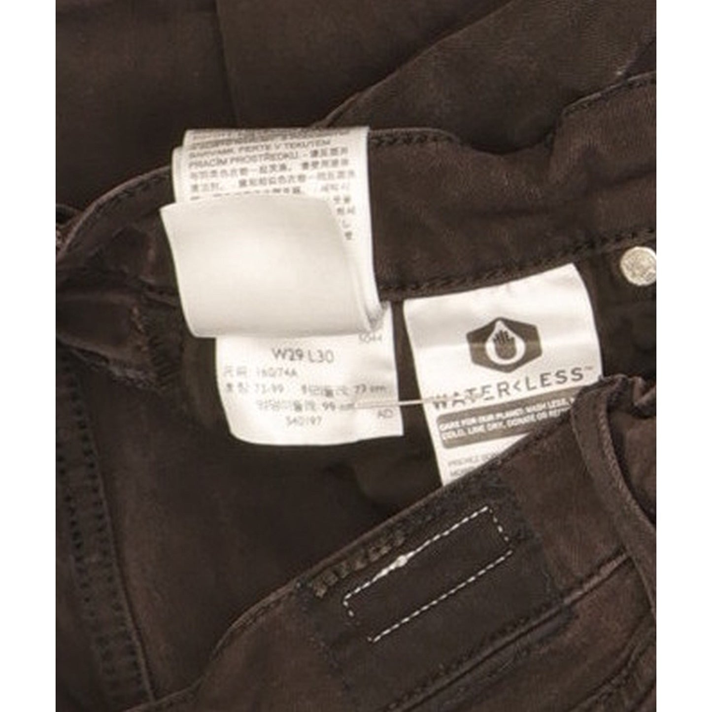 Levi's 724 Women Black Straight Slim Stretch Jeans W29 L28