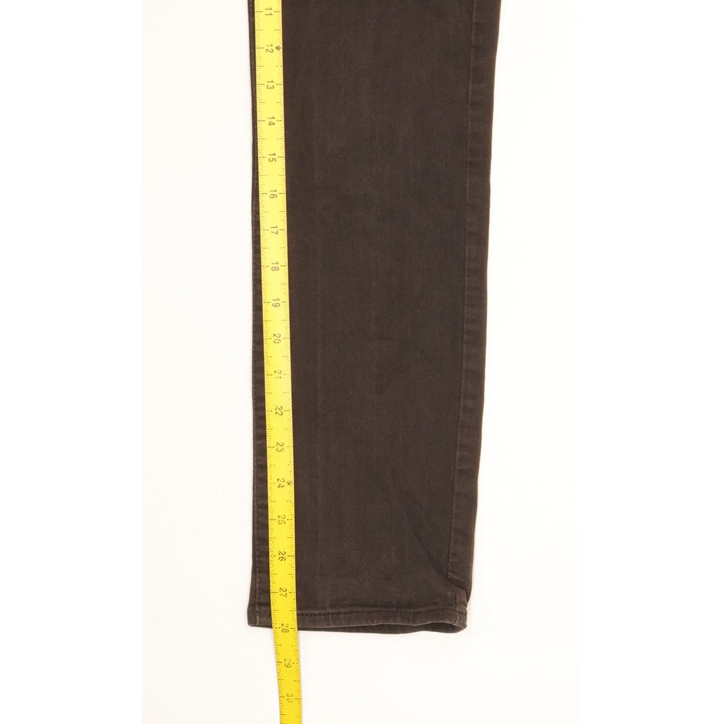 Levi's 724 Women Black Straight Slim Stretch Jeans W29 L28