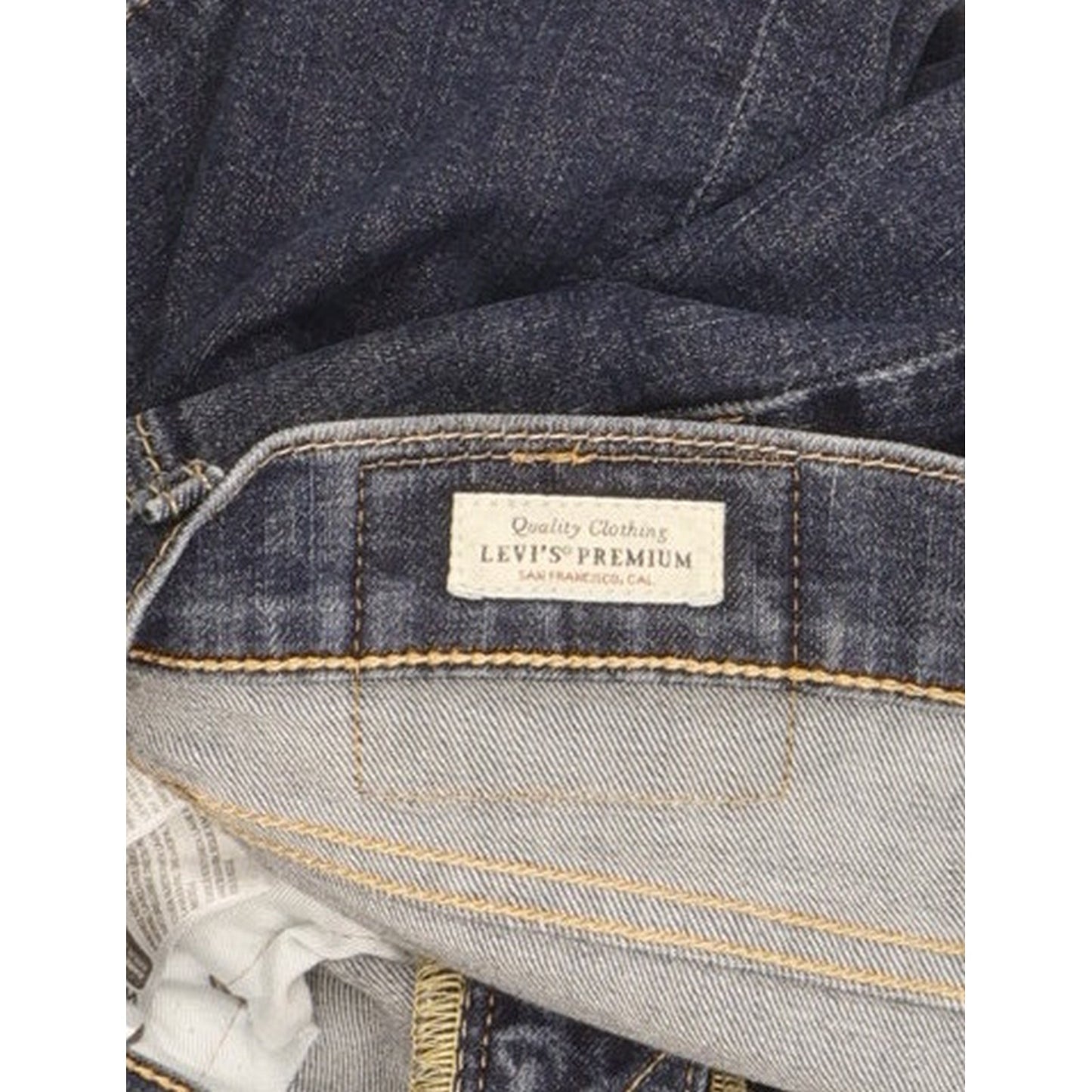 Levi's 510 Men Blue Skinny Slim Stretch Jeans W32 L33