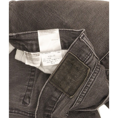 Levi's 510 Men Grey Skinny Slim Stretch Jeans W36 L28