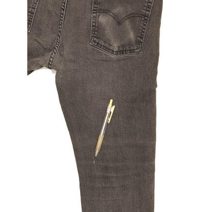 Levi's 510 Men Grey Skinny Slim Stretch Jeans W36 L28