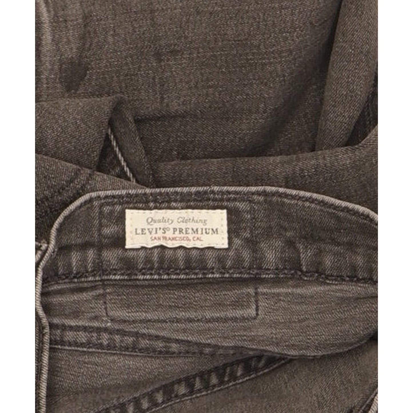 Levi's 510 Men Grey Skinny Slim Stretch Jeans W36 L28