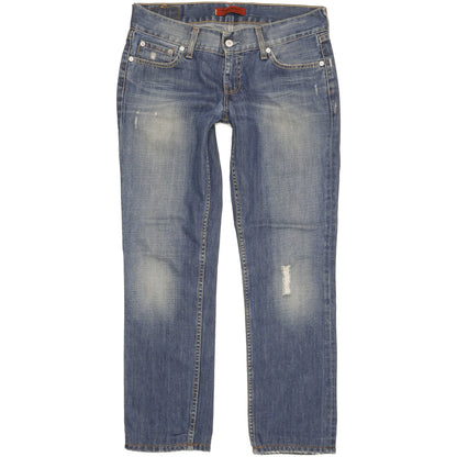 Levi's Patty Anne Women Blue Straight Slim Jeans W31 L29