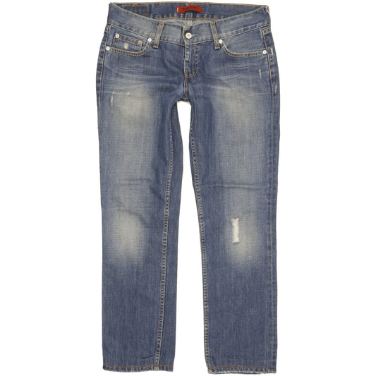 Levi's Patty Anne Women Blue Straight Slim Jeans W31 L29