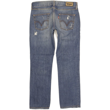Levi's Patty Anne Women Blue Straight Slim Jeans W31 L29