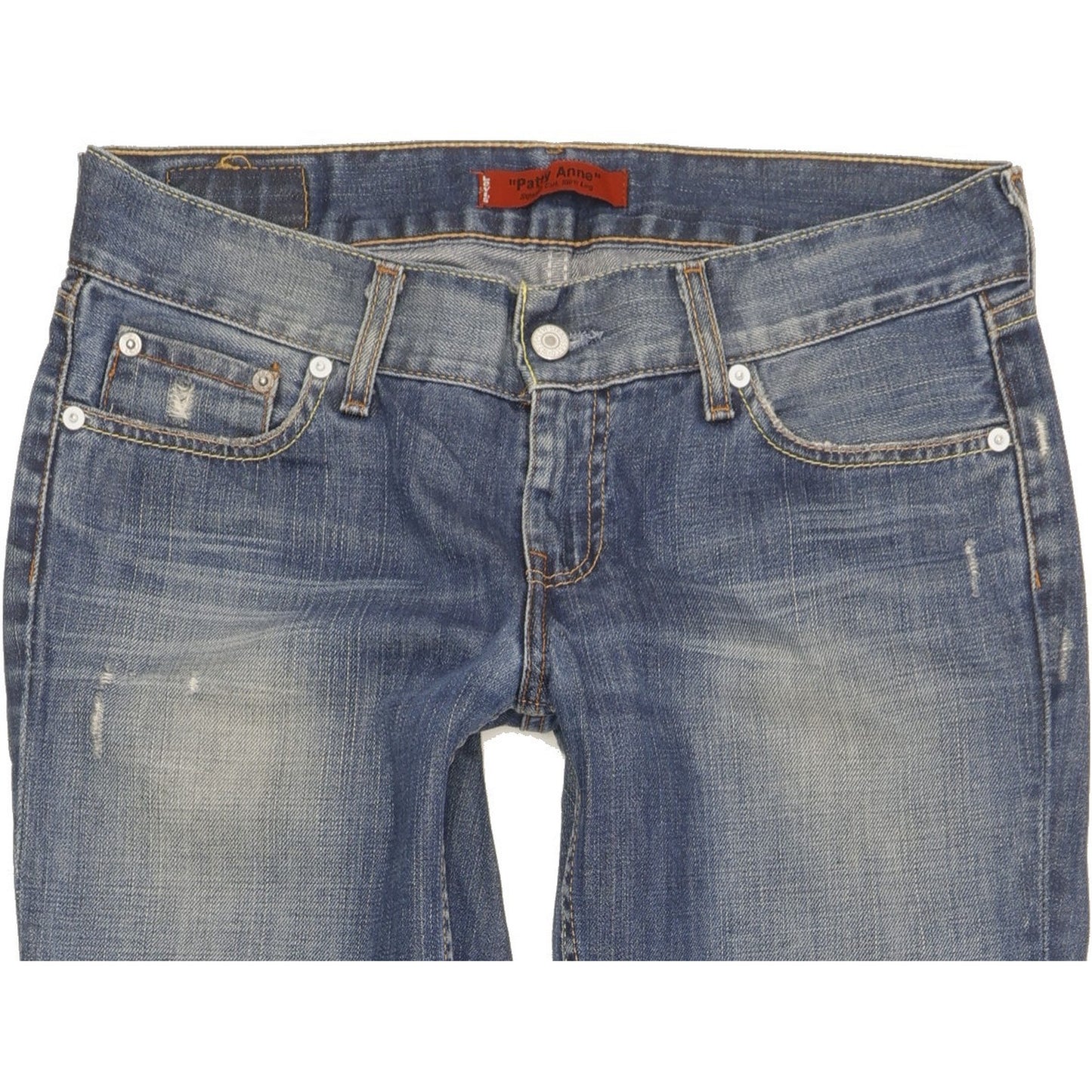 Levi's Patty Anne Women Blue Straight Slim Jeans W31 L29