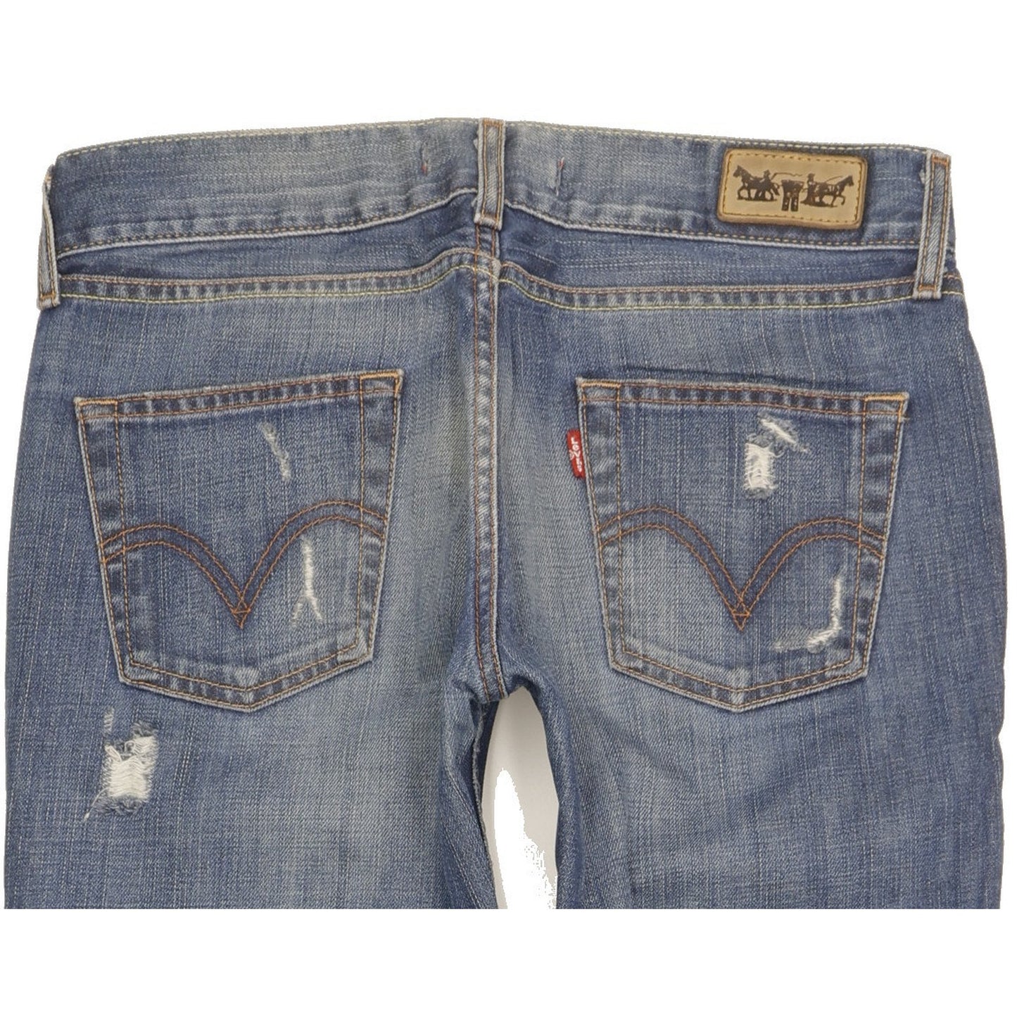 Levi's Patty Anne Women Blue Straight Slim Jeans W31 L29