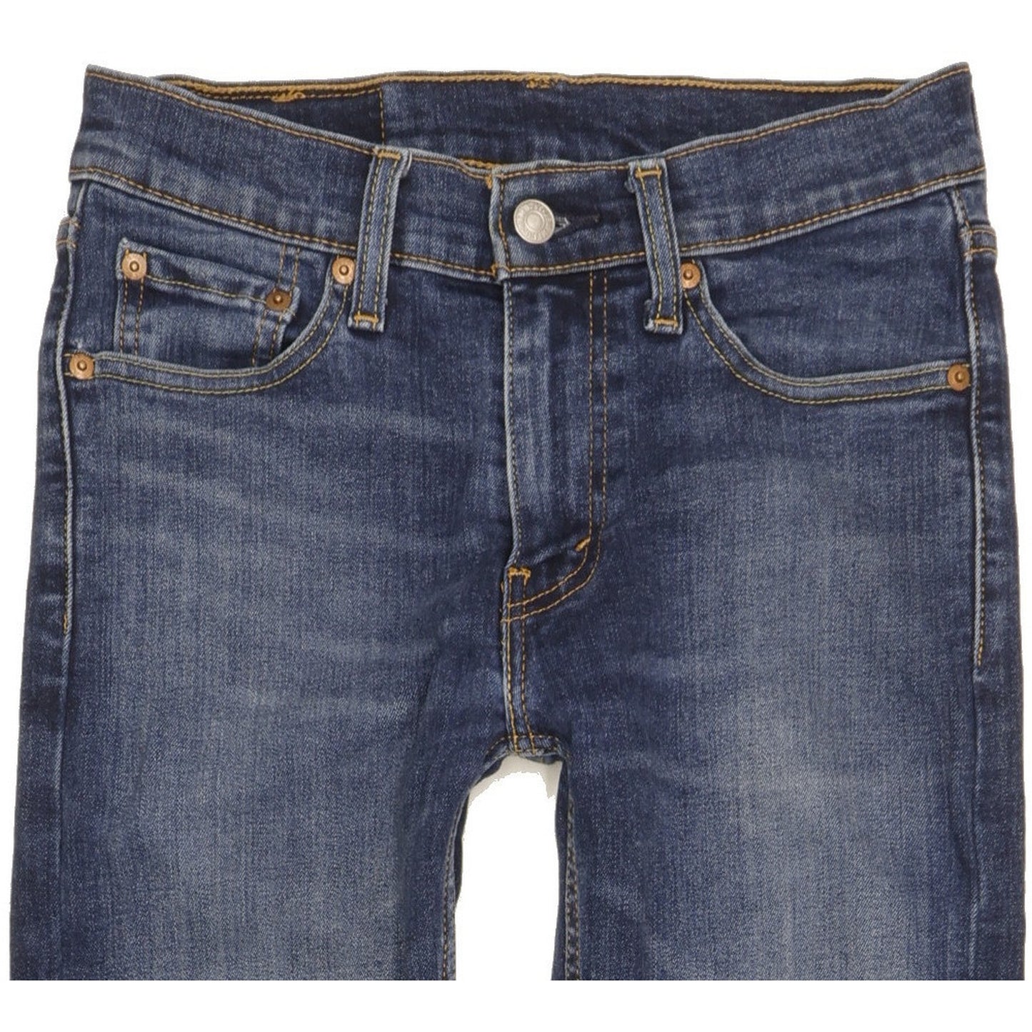 Levi's 519 Hi-Ball Men Blue Skinny Slim Stretch Jeans W28 L29
