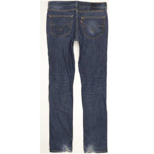 Levi's 510 Men Blue Skinny Slim Stretch Jeans W32 L34