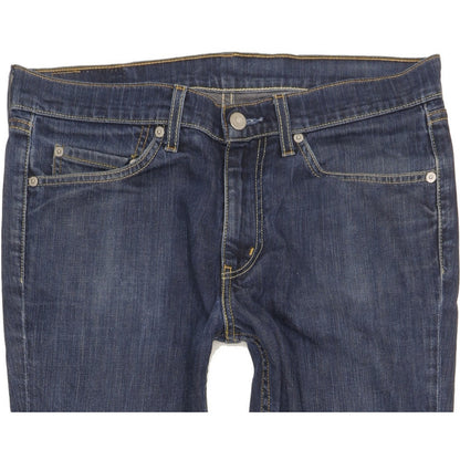 Levi's 510 Men Blue Skinny Slim Stretch Jeans W32 L34