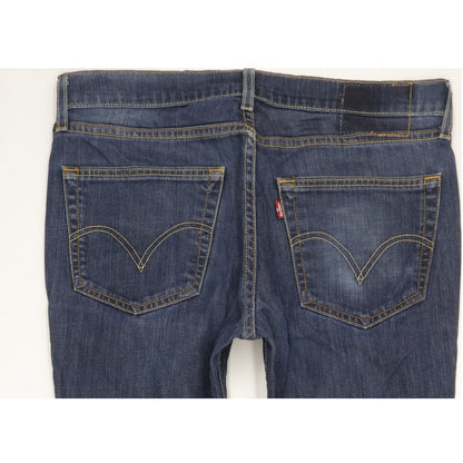 Levi's 510 Men Blue Skinny Slim Stretch Jeans W32 L34