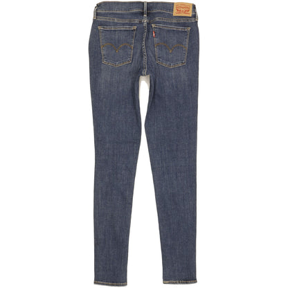 Levi's 710 Super Women Blue Skinny Slim Stretch Jeans W29 L32