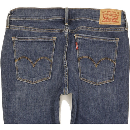 Levi's 710 Super Women Blue Skinny Slim Stretch Jeans W29 L32