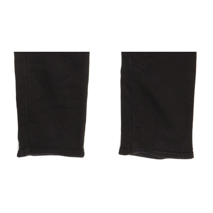 G-Star 3301 Men Black Straight Slim Stretch Jeans W32 L31