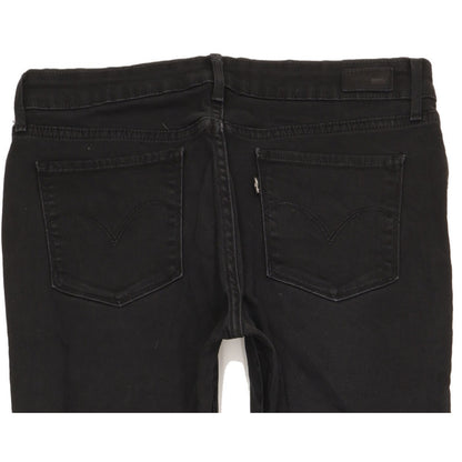 Levi's Demi Curve Women Black Skinny Slim Stretch Jeans W30 L33