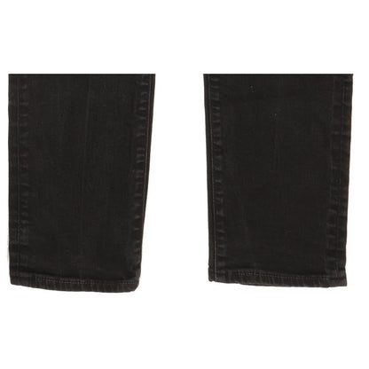 Levi's 502 Men Black Tapered Slim Stretch Jeans W34 L31