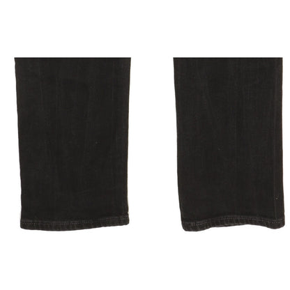 Levi's 502 Men Black Tapered Slim Stretch Jeans W34 L31