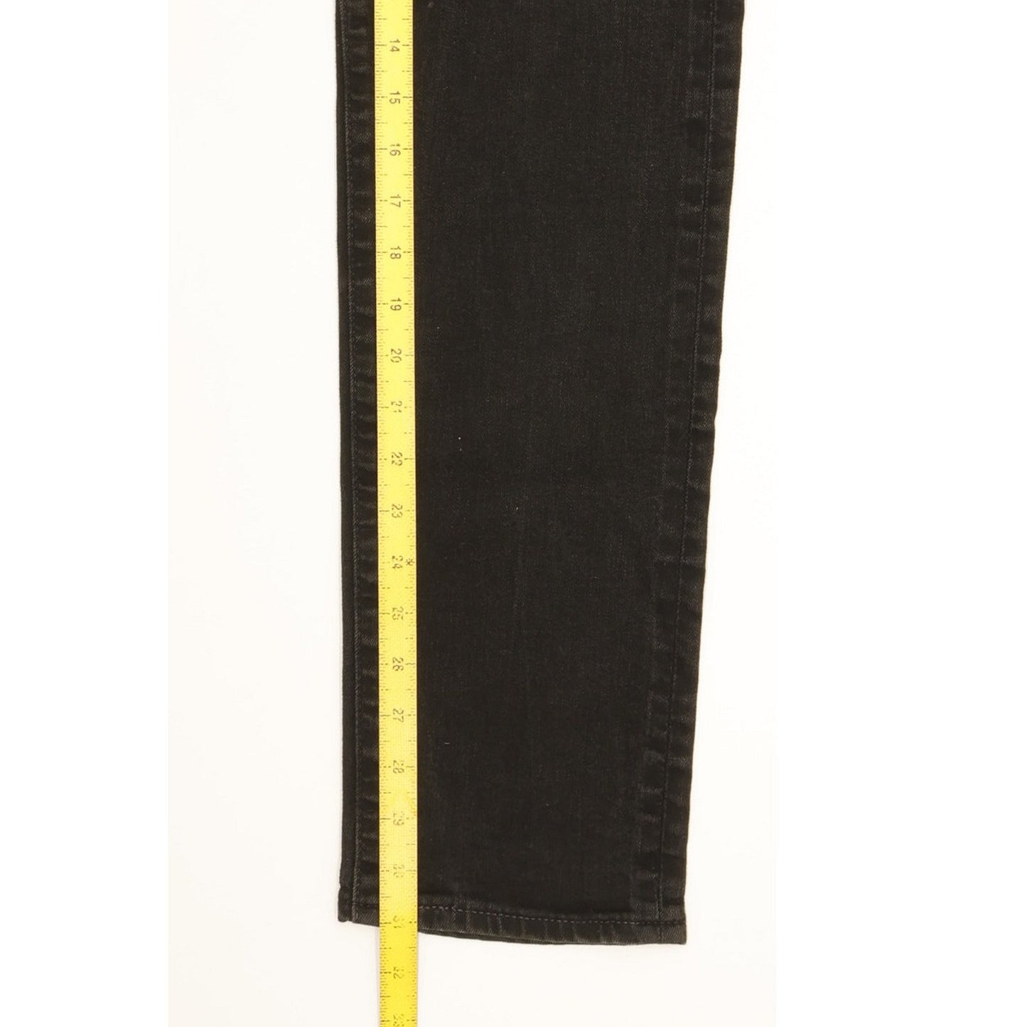Levi's 502 Men Black Tapered Slim Stretch Jeans W34 L31