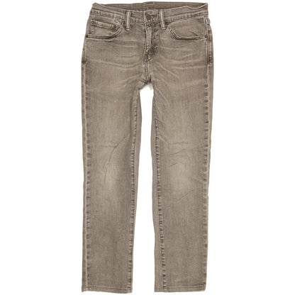 Levi's 511 Men Grey Straight Slim Stretch Jeans W29 L28