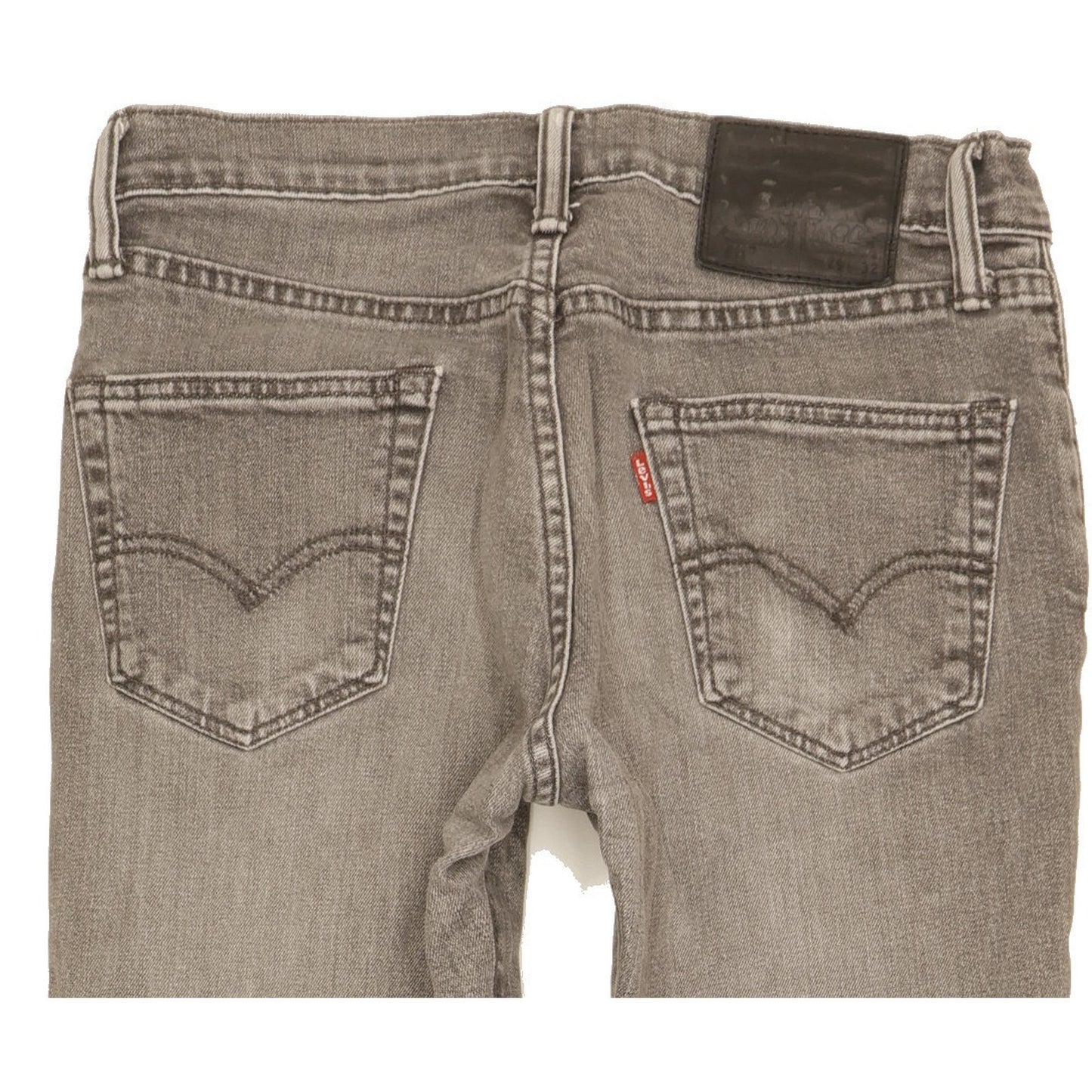 Levi's 511 Men Grey Straight Slim Stretch Jeans W29 L28