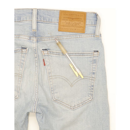 Levi's Men Blue Skinny Slim Stretch Jeans W30 L30