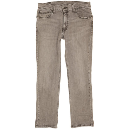 Levi's 511 Men Grey Straight Slim Stretch Jeans W36 L29