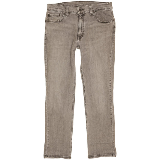 Levi's 511 Men Grey Straight Slim Stretch Jeans W36 L29
