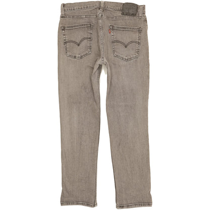 Levi's 511 Men Grey Straight Slim Stretch Jeans W36 L29
