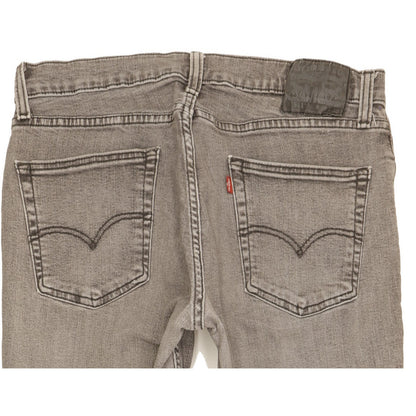 Levi's 511 Men Grey Straight Slim Stretch Jeans W36 L29
