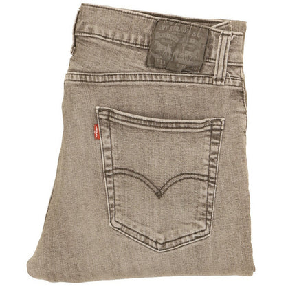Levi's 511 Men Grey Straight Slim Stretch Jeans W36 L29