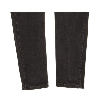 Levi's 512 Men Black Tapered Slim Stretch Jeans W32 L29