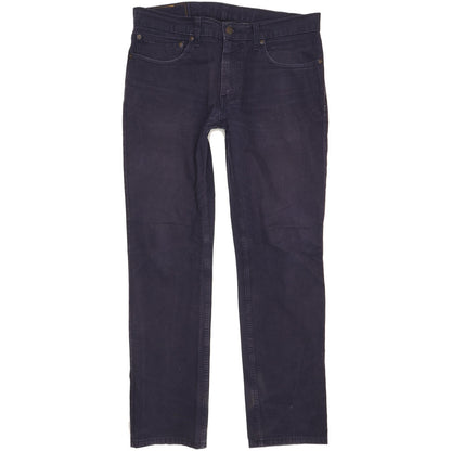 Levi's 511 Men Navy Straight Slim Stretch Jeans W34 L31