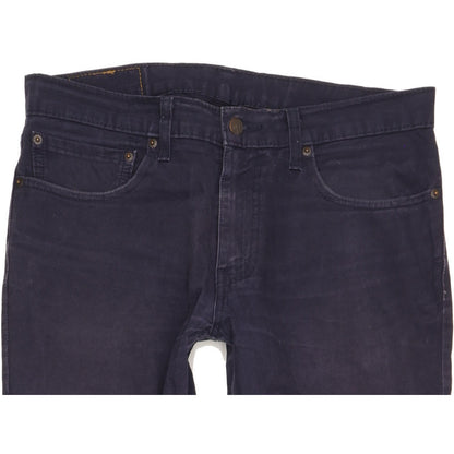 Levi's 511 Men Navy Straight Slim Stretch Jeans W34 L31