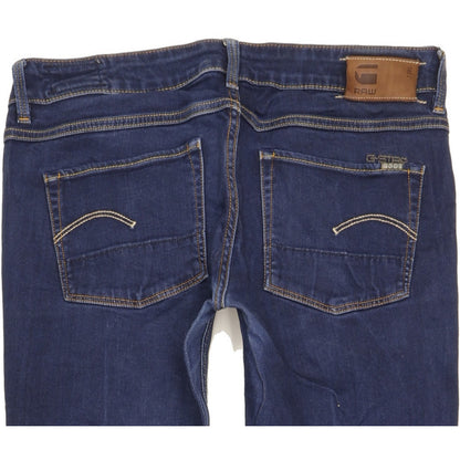 G-Star 3301 Women Blue Skinny Slim Stretch Jeans W30 L30