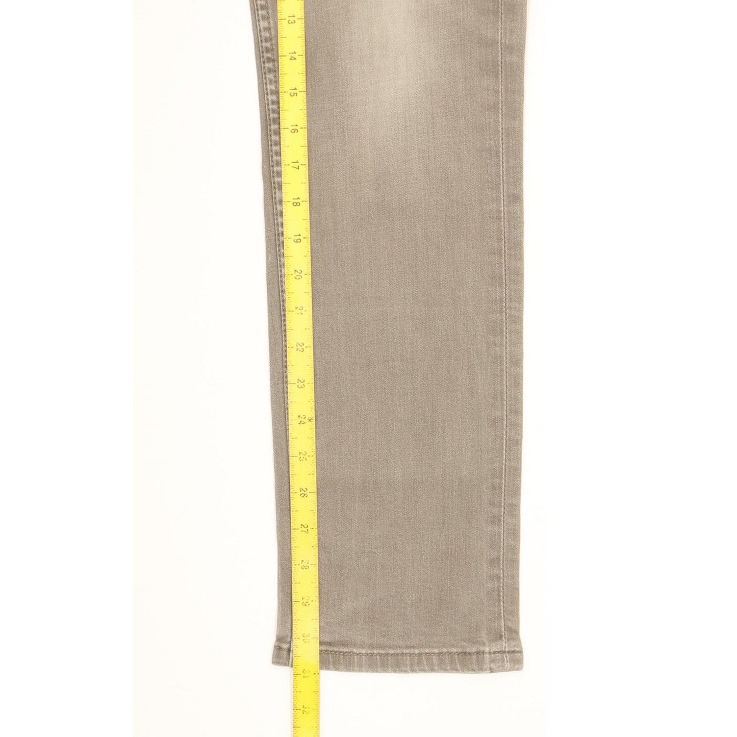Levi's 511 Men Grey Straight Slim Stretch Jeans W32 L31