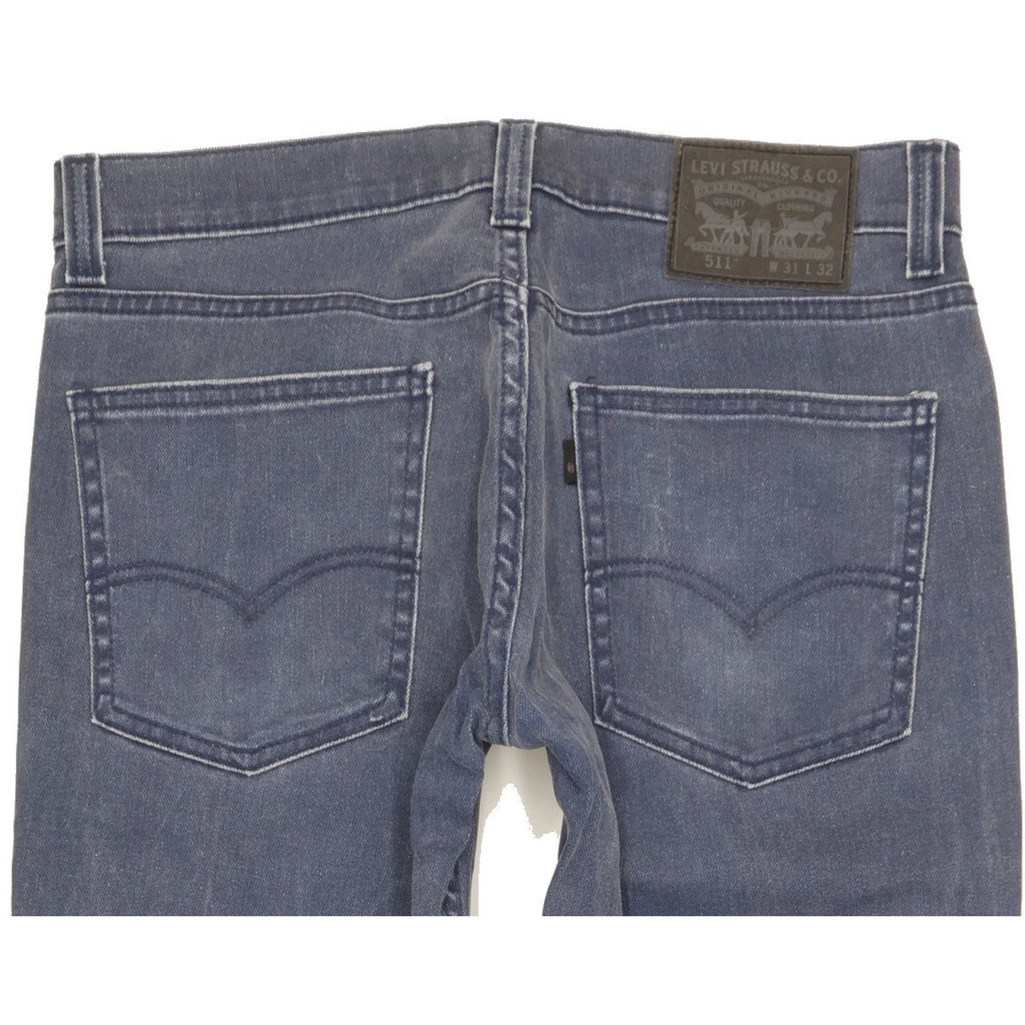 Levi's 511 Men Blue Straight Slim Stretch Jeans W31 L31