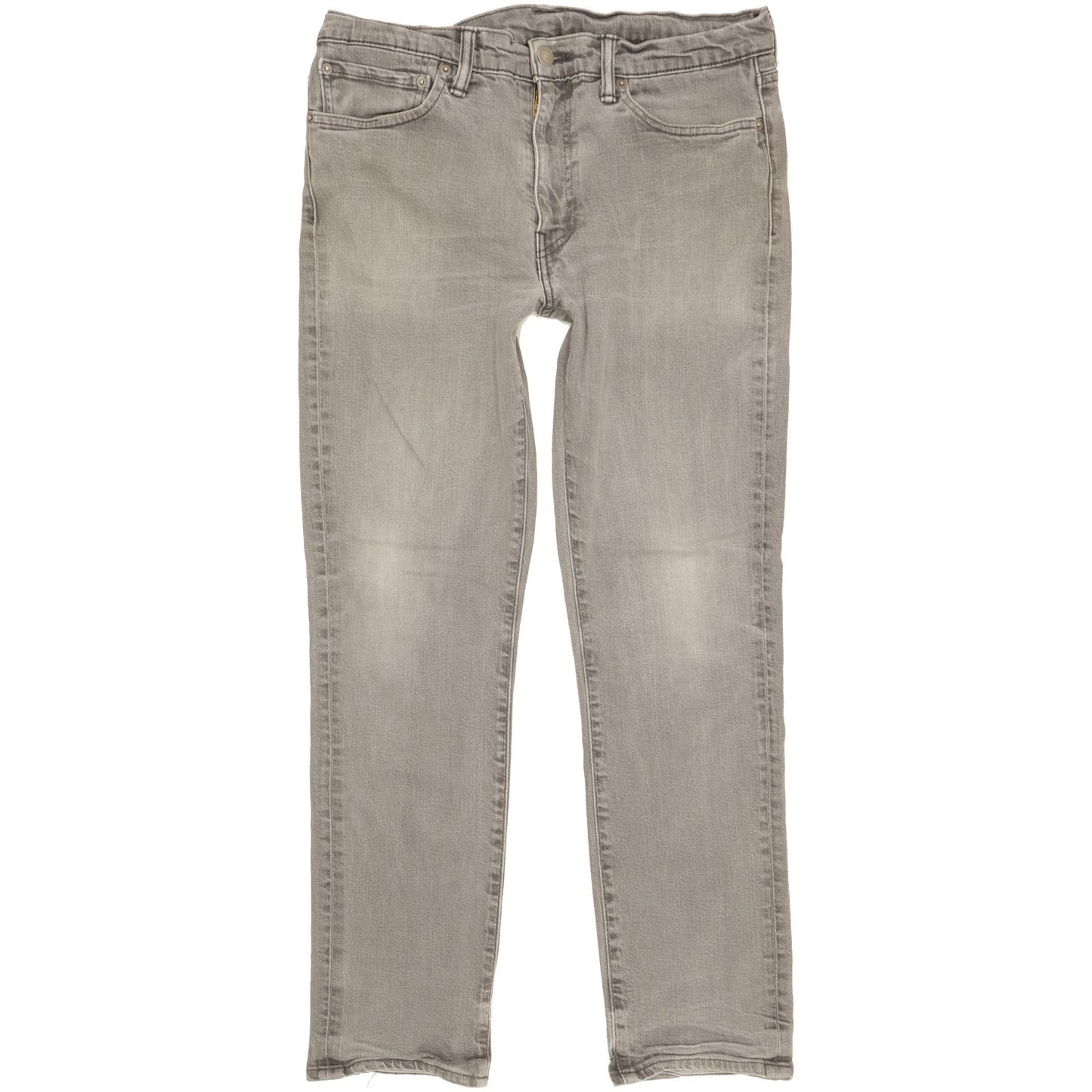 Levi's 511 Men Grey Straight Slim Stretch Jeans W35 L29