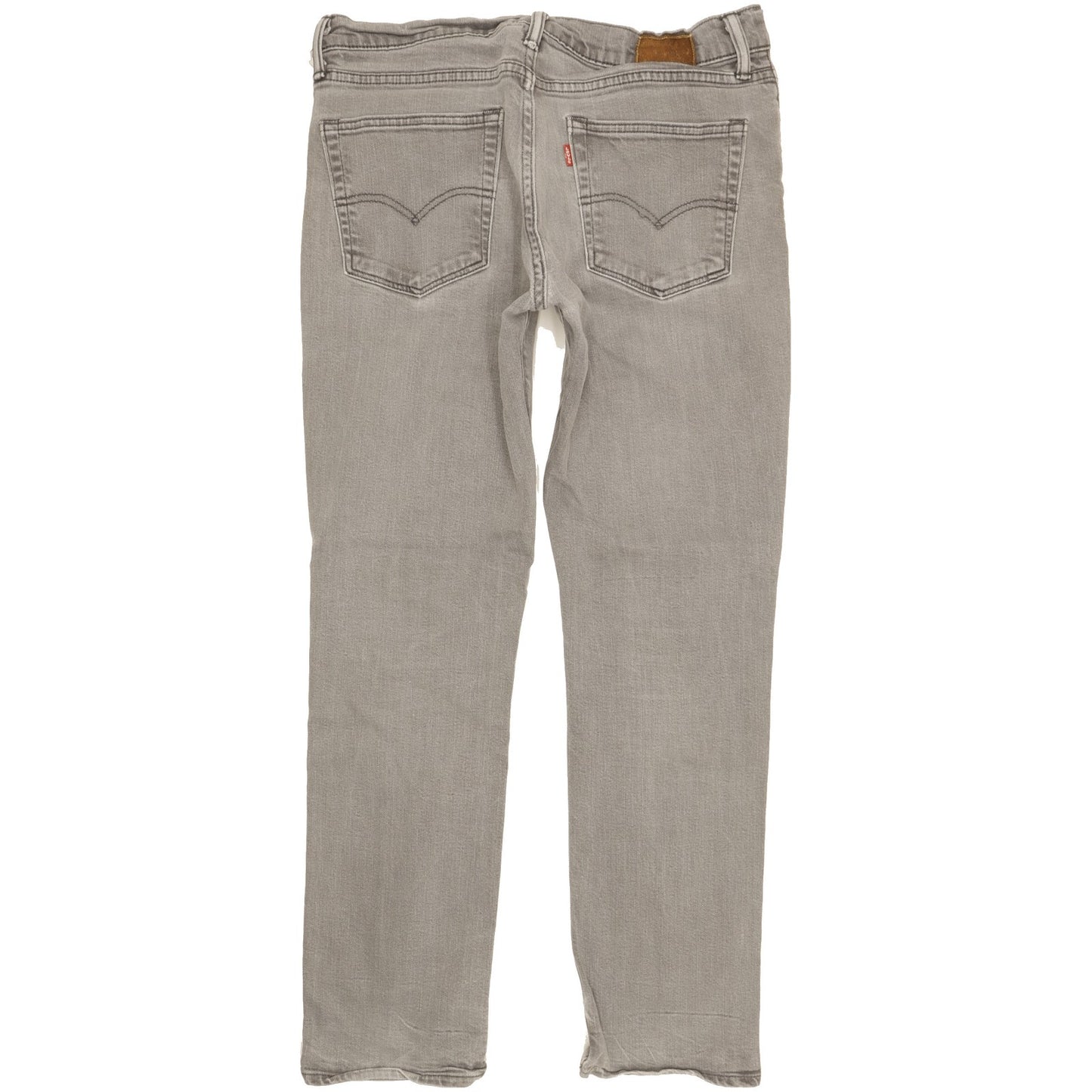 Levi's 511 Men Grey Straight Slim Stretch Jeans W35 L29