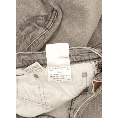 Levi's 511 Men Grey Straight Slim Stretch Jeans W35 L29