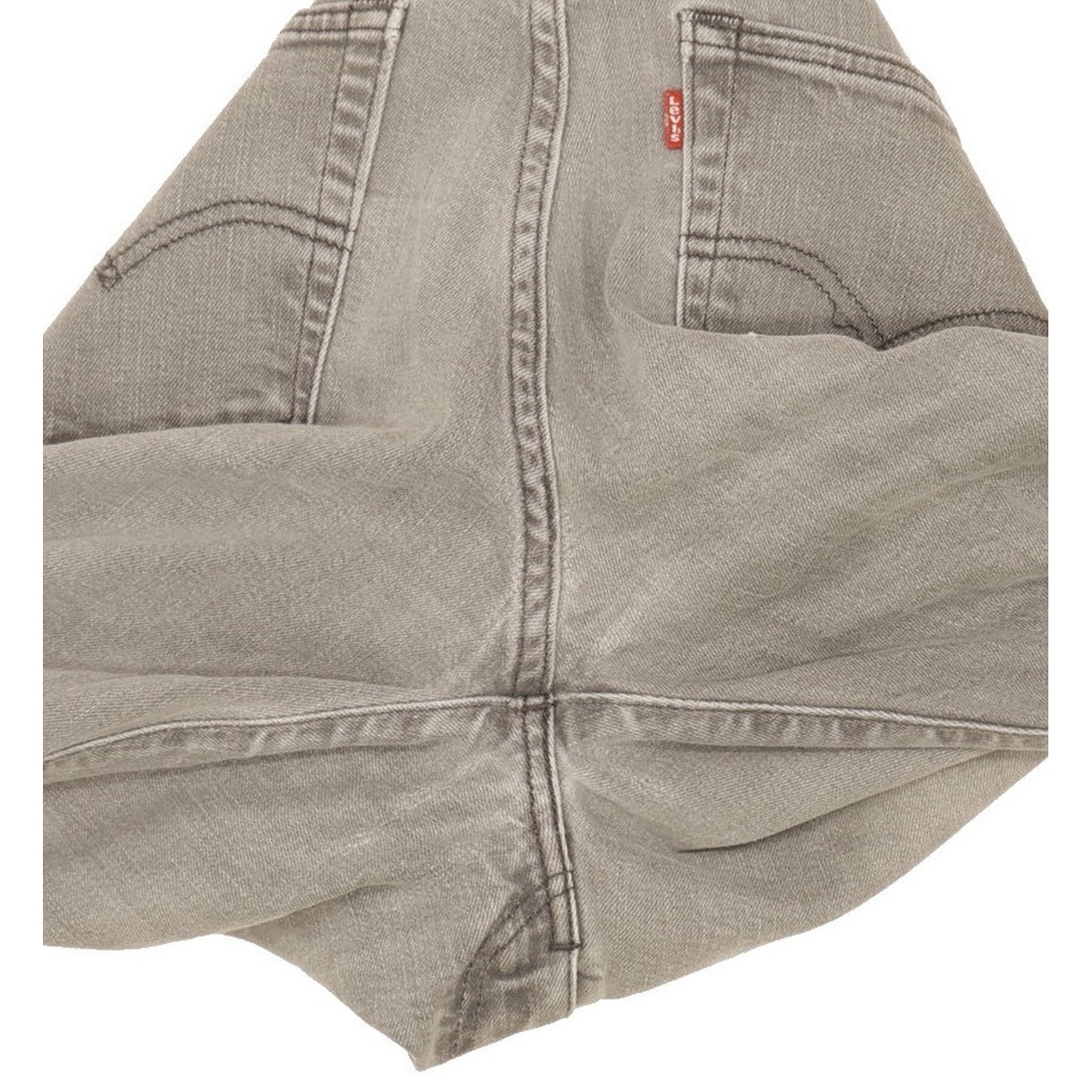 Levi's 511 Men Grey Straight Slim Stretch Jeans W35 L29