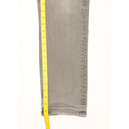Levi's 511 Men Grey Straight Slim Stretch Jeans W35 L29