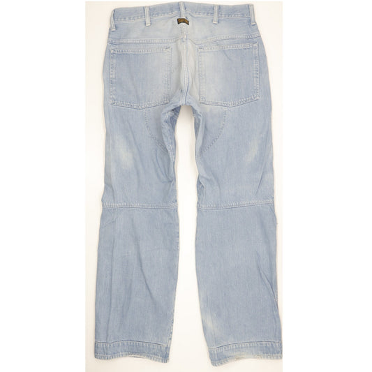 G-Star Elwood Men Blue Straight Regular Jeans W36 L34