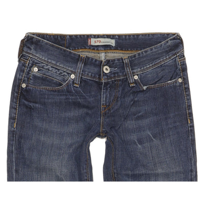 Levi's 570 Women Blue Straight Slim Jeans W27 L31