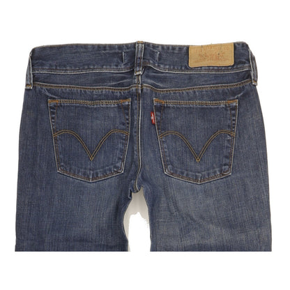 Levi's 570 Women Blue Straight Slim Jeans W27 L31