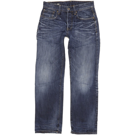 G-Star 3301 Men Blue Straight Loose Jeans W29 L29